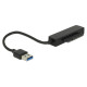 DELOCK αντάπτορας USB σε SATA 62742 με θήκη για 2.5" HDD/SSD, 6Gbps DELOCK αντάπτορας USB σε SATA 62742 με θήκη για 2.5" HDD/SSD, 6Gbps