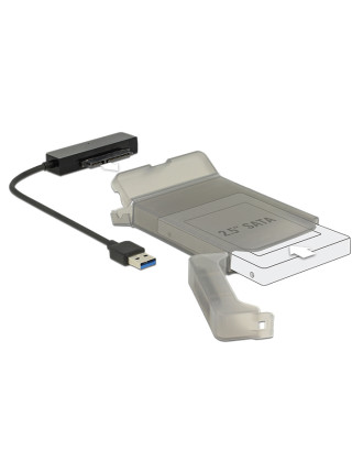DELOCK αντάπτορας USB σε SATA 62742 με θήκη για 2.5" HDD/SSD, 6Gbps DELOCK αντάπτορας USB σε SATA 62742 με θήκη για 2.5" HDD/SSD, 6Gbps