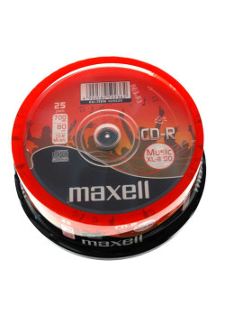 MAXELL CD-R music XL-II 80min/700MB, cake box 25τμχ