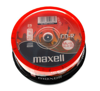 MAXELL CD-R music XL-II 80min/700MB, cake box 25τμχ