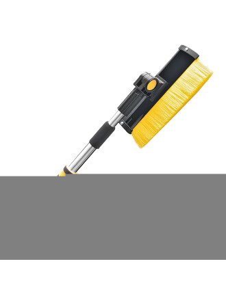 PROPLUS βούρτσα με ξύστρα πάγου 630549, τηλεσκοπική έως 72cm, κίτρινη/μαύρη PROPLUS βούρτσα με ξύστρα πάγου 630549, τηλεσκοπική έως 72cm, κίτρινη/μαύρη