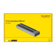 DELOCK USB hub 63738 με διακόπτες, 13x θυρών, 5Gbps, γκρι DELOCK USB hub 63738 με διακόπτες, 13x θυρών, 5Gbps, γκρι