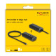 DELOCK USB hub 64233 με διακόπτες, 4 θυρών, 10Gbps, USB-C σύνδεση, μαύρο DELOCK USB hub 64233 με διακόπτες, 4 θυρών, 10Gbps, USB-C σύνδεση, μαύρο