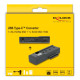 DELOCK docking station για M.2 NVMe/SATA ή 2.5"/3.5" SSD/HDD 64253, 10Gbps, μαύρο