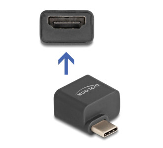 DELOCK αντάπτορας USB-C σε HDMI 64256, 4K/30Hz, μαύρος