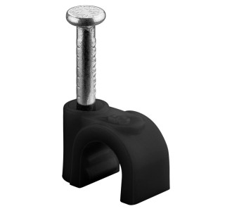 GOOBAY ρόκα στήριξης καλωδίων 64678, 5mm, μαύρο, 100τμχ