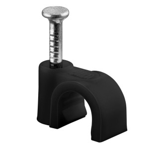 GOOBAY ρόκα στήριξης καλωδίων 64679, 6mm, μαύρο, 100τμχ