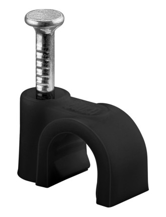 GOOBAY ρόκα στήριξης καλωδίων 64679, 6mm, μαύρο, 100τμχ GOOBAY ρόκα στήριξης καλωδίων 64679, 6mm, μαύρο, 100τμχ