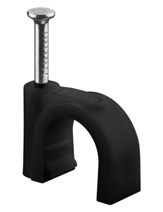 GOOBAY ρόκα στήριξης καλωδίων 64683, 10mm, μαύρο, 100τμχ