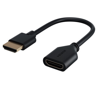 GOOBAY αντάπτορας HDMI 64824, εύκαμπτος, 4K/60Hz, 18Gbps, μαύρος