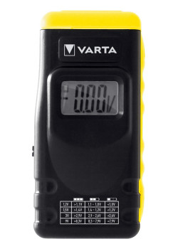 VARTA ψηφιακό tester μπαταρίας 64886 για 9V/AA/C/D/button cells