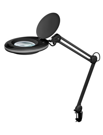 GOOBAY μεγεθυντικός φακός 64989 με σφιγκτήρα, LED, 3 διόπτρες, μαύρος GOOBAY μεγεθυντικός φακός 64989 με σφιγκτήρα, LED, 3 διόπτρες, μαύρος