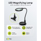 GOOBAY μεγεθυντικός φακός 64990 με κλιπ & βάση, LED, 3 διόπτρες 1.75x GOOBAY μεγεθυντικός φακός 64990 με κλιπ & βάση, LED, 3 διόπτρες 1.75x