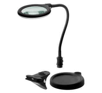 GOOBAY μεγεθυντικός φακός 64990 με κλιπ & βάση, LED, 3 διόπτρες 1.75x GOOBAY μεγεθυντικός φακός 64990 με κλιπ & βάση, LED, 3 διόπτρες 1.75x