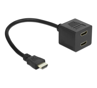 DELOCK HDMI splitter 65226 με Ethernet, 2 σε 1, 1080p, μαύρο DELOCK HDMI splitter 65226 με Ethernet, 2 σε 1, 1080p, μαύρο