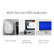 ORICO docking station για 2.5" ή 3.5" SATA HDD/SSD 6528US3-C, 2 θέσεων, 5Gbps, clone function, μαύρο