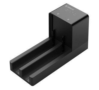 ORICO docking station για 2.5" ή 3.5" SATA HDD/SSD 6528US3-C, 2 θέσεων, 5Gbps, clone function, μαύρο