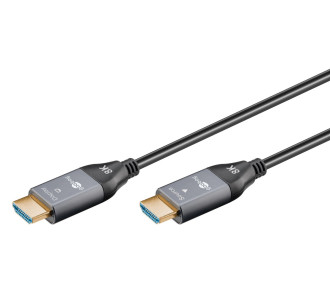 GOOBAY καλώδιο HDMI 2.1 65559 με Ethernet, 8K/60Hz, 48 Gbps, 20m, μαύρο