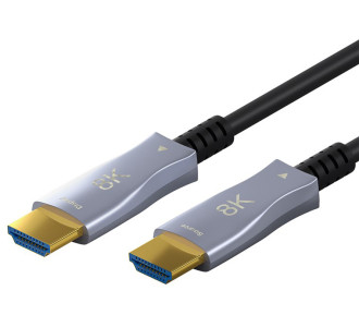 GOOBAY καλώδιο HDMI 2.1 65560 με Ethernet, 8K/60Hz, 48 Gbps, 30m, μαύρο
