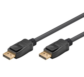 GOOBAY καλώδιο DisplayPort 65808 Certified, 8K/60Hz 32.4 Gbps, 1m, μαύρο