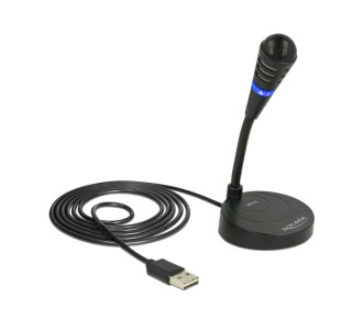 DELOCK USB μικρόφωνο 65868 με βάση και mute button DELOCK USB μικρόφωνο 65868 με βάση και mute button