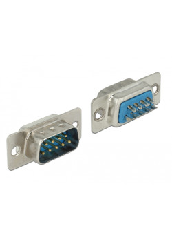 DELOCK Connector Σειριακής θύρας Sub-D9 με ακίδες, male