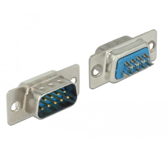 DELOCK Connector Σειριακής θύρας Sub-D9 με ακίδες, male