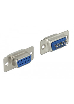 DELOCK Connector Σειριακής θύρας Sub-D9 με ακίδες, female