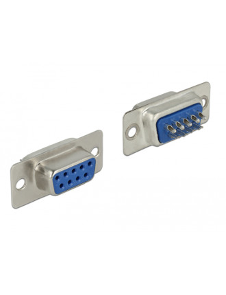 DELOCK Connector Σειριακής θύρας Sub-D9 με ακίδες, female DELOCK Connector Σειριακής θύρας Sub-D9 με ακίδες, female