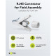 GOOBAY βύσμα RJ45 65941, CAT 6A UTP, tool-free, λευκό GOOBAY βύσμα RJ45 65941, CAT 6A UTP, tool-free, λευκό