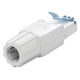 GOOBAY βύσμα RJ45 65941, CAT 6A UTP, tool-free, λευκό GOOBAY βύσμα RJ45 65941, CAT 6A UTP, tool-free, λευκό