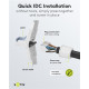 GOOBAY βύσμα RJ45 65941, CAT 6A UTP, tool-free, λευκό GOOBAY βύσμα RJ45 65941, CAT 6A UTP, tool-free, λευκό