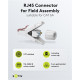 GOOBAY βύσμα RJ45 65942, CAT 6 UTP, tool-free, λευκό GOOBAY βύσμα RJ45 65942, CAT 6 UTP, tool-free, λευκό