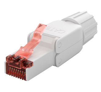 GOOBAY βύσμα RJ45 65942, CAT 6 UTP, tool-free, λευκό GOOBAY βύσμα RJ45 65942, CAT 6 UTP, tool-free, λευκό