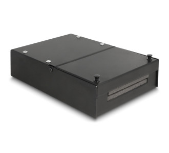 DELOCK κυτίο ένωσης 4 θυρών 66235 για Keystone modules, μαύρο DELOCK κυτίο ένωσης 4 θυρών 66235 για Keystone modules, μαύρο