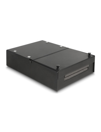 DELOCK κυτίο ένωσης 4 θυρών 66235 για Keystone modules, μαύρο DELOCK κυτίο ένωσης 4 θυρών 66235 για Keystone modules, μαύρο