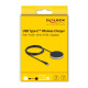 DELOCK ασύρματος φορτιστής 66467, 15W, μαγνητικός, μαύρος DELOCK ασύρματος φορτιστής 66467, 15W, μαγνητικός, μαύρος