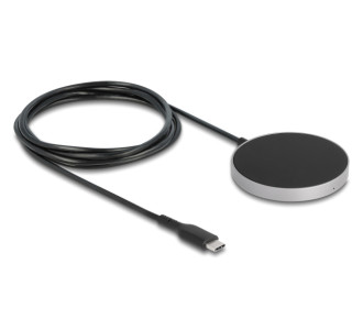 DELOCK ασύρματος φορτιστής 66467, 15W, μαγνητικός, μαύρος DELOCK ασύρματος φορτιστής 66467, 15W, μαγνητικός, μαύρος