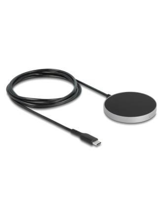 DELOCK ασύρματος φορτιστής 66467, 15W, μαγνητικός, μαύρος DELOCK ασύρματος φορτιστής 66467, 15W, μαγνητικός, μαύρος