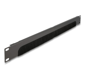 DELOCK βούρτσα προστασίας για καμπίνα 66750, 19"/1U, 44x483mm, μαύρο