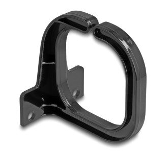 DELOCK βάση οργάνωσης καλωδίων 66979, 83x60mm, μαύρη