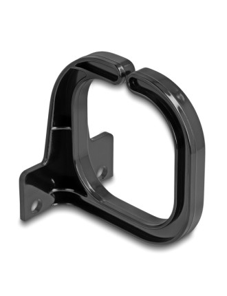 DELOCK βάση οργάνωσης καλωδίων 66979, 83x60mm, μαύρη