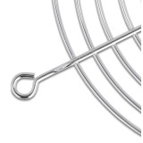 DELOCK σχάρα για 60mm ανεμιστήρα 67305, μεταλλική, ασημί DELOCK σχάρα για 60mm ανεμιστήρα 67305, μεταλλική, ασημί