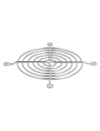 DELOCK σχάρα για 92mm ανεμιστήρα 67307, μεταλλική, ασημί