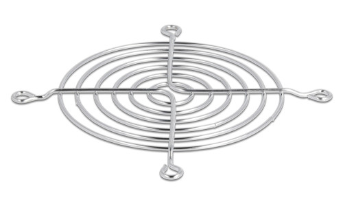 DELOCK σχάρα για 92mm ανεμιστήρα 67307, μεταλλική, ασημί