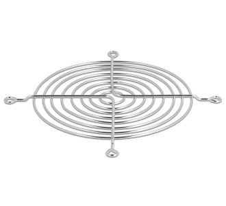 DELOCK σχάρα για 120mm ανεμιστήρα 67308, μεταλλική, ασημί