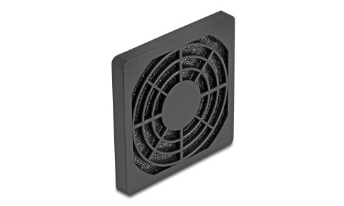 DELOCK σχάρα για 60mm ανεμιστήρα 67310 με φίλτρο σκόνης, πλαστική, μαύρη