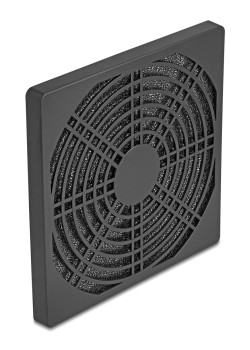 DELOCK σχάρα για 120mm ανεμιστήρα 67313 με φίλτρο σκόνης, πλαστική, μαύρη