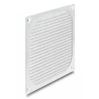 DELOCK σχάρα για 120mm ανεμιστήρα 67458 με φίλτρο σκόνης, μεταλλική, ασημί