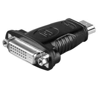 GOOBAY αντάπτορας HDMI σε DVI-D Dual-Link 68098, μαύρος
